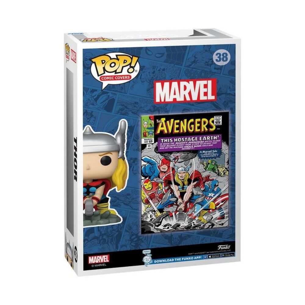 Funko - POP! Comic Cover Marvel Avengers Thor Vinyl Silver - Picture 3 of 3